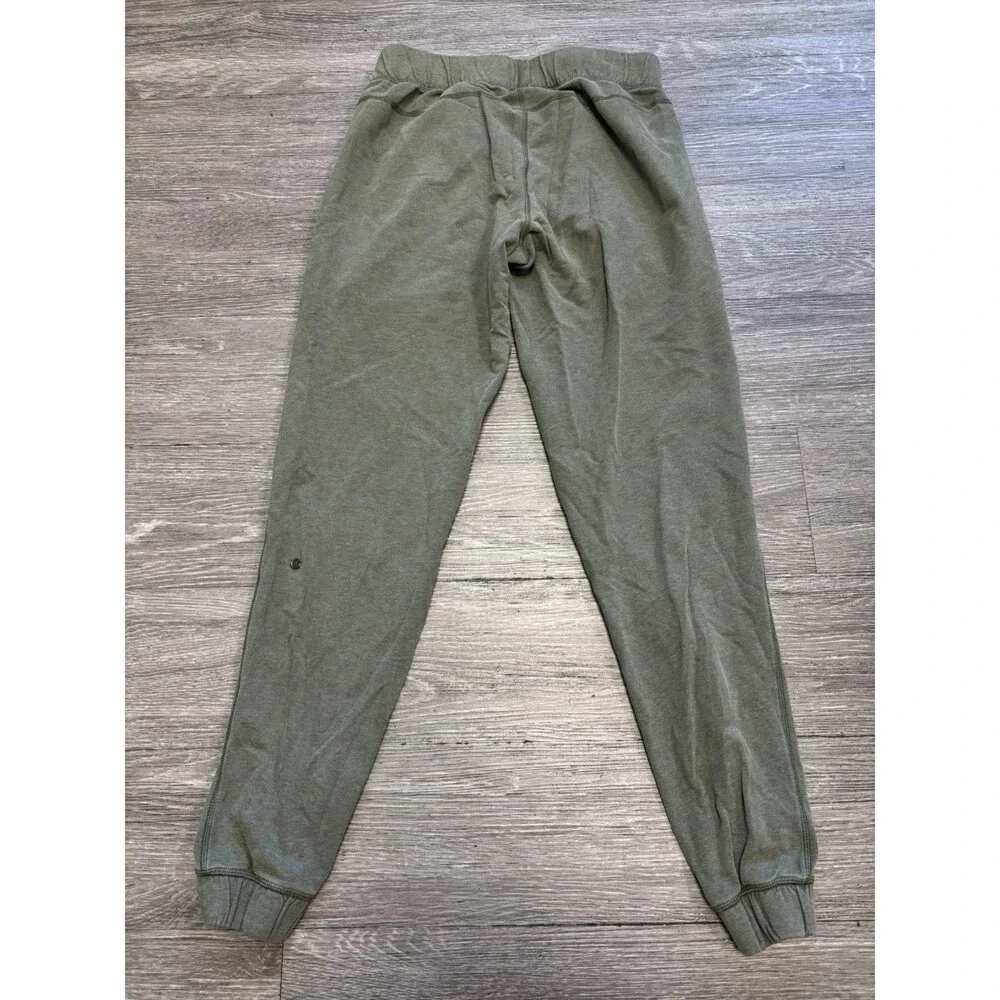 Lululemon Women's Softstreme Relaxed Fit Sweatpants Olive Green Size 4 - Picture 4 of 8